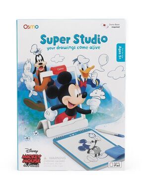 NEW Osmo Super Studio Disney Mickey Mouse Friend Drawing Kit Sealed Ages 5+ iPad